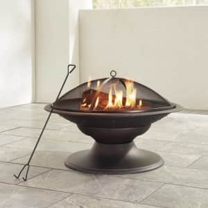 Style Selections 29.5" Steel Wood-Burning Fire Pit for $55
