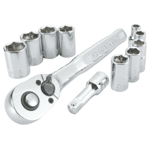 Craftsman 6-Point 1/4" Socket Wrench Set for $9.99 for members Craftsman 6-Point 1/4" Socket Wrench Set for $9.99 for members