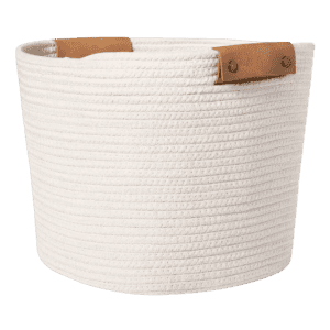 Threshold 13″ Decorative Coiled Rope Basket for $10 Threshold 13″ Decorative Coiled Rope Basket for $10