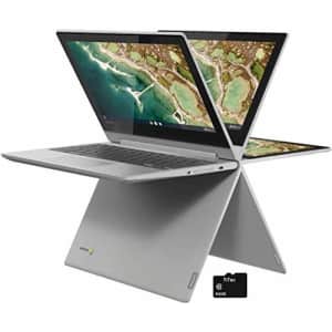 2021 Lenovo Chromebook Flex 11" 2-in-1 Convertible Laptop, 11.6-Inch HD Touch Screen, MediaTek for $200