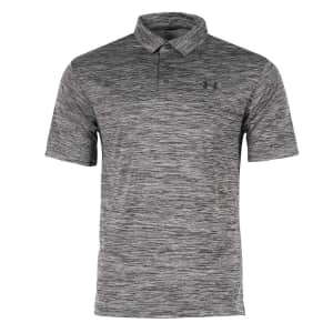 Under Armour Men's Heathered Playoff Polo for $17 w/ Prime