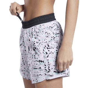 Reebok Women's Workout Ready Run Printed Shorts for $12