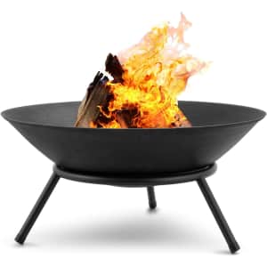 Amagabeli 22.6" Outdoor Firebowl for $80 Amagabeli 22.6" Outdoor Firebowl for $80