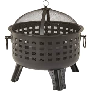 Amazon Basics 23.5" Steel Fire Pit for $109 Amazon Basics 23.5" Steel Fire Pit for $109