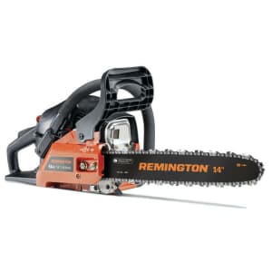 Remington Rebel 42cc 2-Cycle 14" Gas Chainsaw for $109