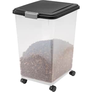 Iris USA 69-Qt. Airtight Pet Food Storage Container for $24 Iris USA 69-Qt. Airtight Pet Food Storage Container for $24