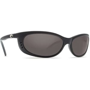 Costa Del Mar Fathom Sunglasses Matte Black/Grey 580Plastic for $90