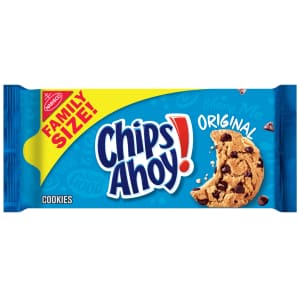 Nabisco Chips Ahoy! 18.2-oz Original Chocolate Chip Cookies for $3 Nabisco Chips Ahoy! 18.2-oz Original Chocolate Chip Cookies for $3