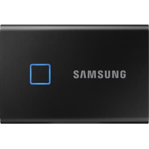 Samsung 1TB T7 Touch Portable SSD for $144
