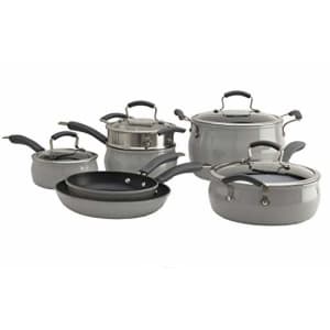 Epicurious Cookware Collection- Dishwasher Safe Oven Safe, Nonstick Aluminum 11 Piece Drizzle Grey for $271 Epicurious Cookware Collection- Dishwasher Safe Oven Safe, Nonstick Aluminum 11 Piece Drizzle Grey for $271