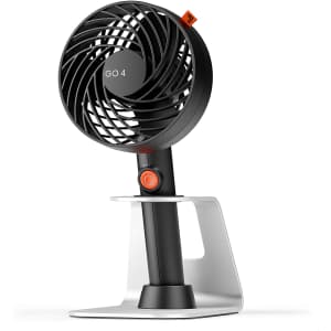 Sharper Image GO 4C Portable Personal Fan w/ Charging Dock for $30