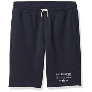 Quiksilver Boys Elastic Waist Fleece, Navy Blazer Easy Day Short Youth, S/10 for $19 Quiksilver Boys Elastic Waist Fleece, Navy Blazer Easy Day Short Youth, S/10 for $19