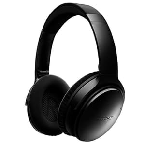 Bose QuietComfort 35 (Series I) Wireless Headphones, Noise Cancelling - Black (Renewed) for $199