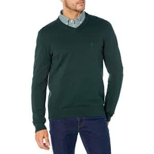 Izod Men's Premium Essentials 12 Gauge Sweater for $11 Izod Men's Premium Essentials 12 Gauge Sweater for $11