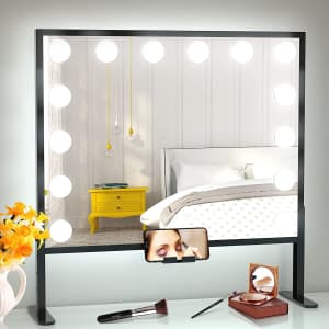 Bestope Hollywood Vanity Mirror with LED Lights for $70 Bestope Hollywood Vanity Mirror with LED Lights for $70