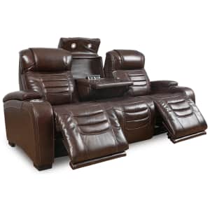 Raylander 89" Leather Power Reclining Sofa w/ USB for $1,529 Raylander 89" Leather Power Reclining Sofa w/ USB for $1,529