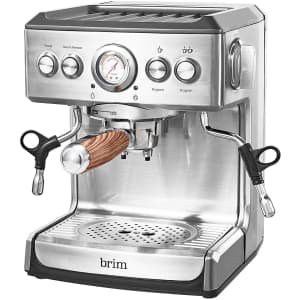 brim 19-Bar Espresso Maker for $225