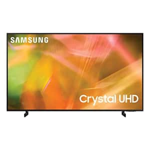 Samsung UN75AU8000 75 Inch 4K Crystal UHD Smart LED TV (2021) for $930