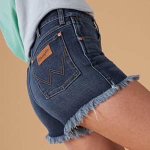 Wrangler Women's womens High Rise Stretch Denim Shorts, Pisces, 25 US for $56 Wrangler Women's womens High Rise Stretch Denim Shorts, Pisces, 25 US for $56