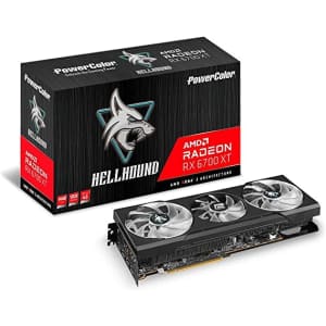 PowerColor Hellhound AMD Radeon RX 6700 XT 12GB Gaming Graphics Card for $430
