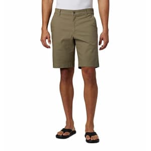 Columbia Men's Big-Tall Flex ROC Comfort Stretch Casual Short Shorts, Sage, 48x8 for $38