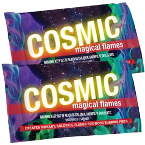 Magical Flames Cosmic Fire Color Packets at Amazon: Up to 44% off