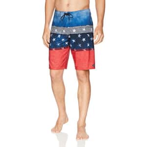 O'NEILL Men's 20 Inch Outseam Hyperfreak Stretch Swim Boardshort, Red White Blue, 44 for $60 O'NEILL Men's 20 Inch Outseam Hyperfreak Stretch Swim Boardshort, Red White Blue, 44 for $60