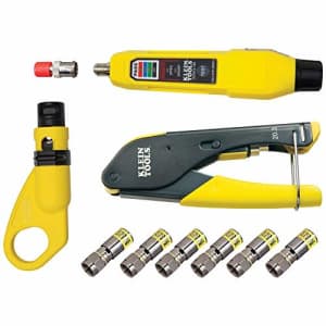 Klein Tools Coax Cable Tester/Installation Kit for $29 Klein Tools Coax Cable Tester/Installation Kit for $29