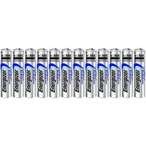 Energizer Ultimate Lithium AAA L92 Size Batteries - 12 Pack -"Bulk Packaging" for $22 Energizer Ultimate Lithium AAA L92 Size Batteries - 12 Pack -"Bulk Packaging" for $22