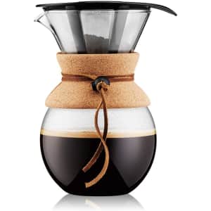 Bodum 34-oz. Pour-Over Coffee Maker for $20 Bodum 34-oz. Pour-Over Coffee Maker for $20