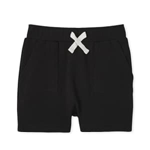 The Children's Place Baby and Toddler Boys French Terry Fashion Shorts, Black, 2T for $11
