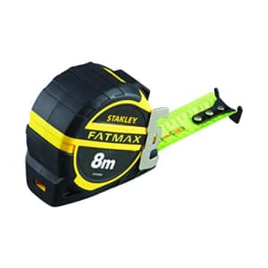Stanley XTHT0-36004" Pro Blade Armor Tape Measure with Anchor, Black/Yellow, 8 m/32 mm for $38 Stanley XTHT0-36004" Pro Blade Armor Tape Measure with Anchor, Black/Yellow, 8 m/32 mm for $38