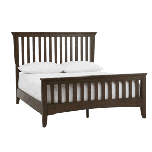 Home Decorators Collection Abrams Queen Mission Style Bed for $300