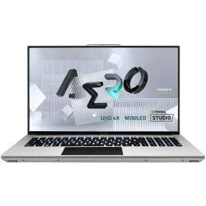 Gigabyte AERO 17 YE5 12th-Gen. i9 17.3" 4K Laptop w/ Nvidia RTX 3080 Ti for $3,699