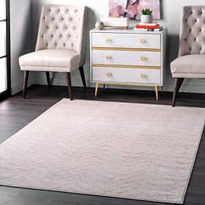 nuLOOM Rosanne Geometric Area Rug, 5' x 7' 5", Pink for $157