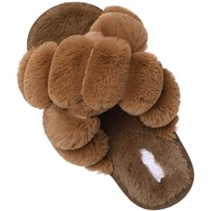 Feetcity Women's Cross Band Slippers for $14 Feetcity Women's Cross Band Slippers for $14