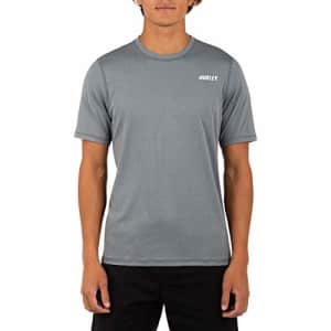 Hurley Men's Standard One and Only Hybrid T-Shirt, Wolf Grey, Small for $17