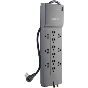 Belkin 12-Outlet Power Strip Surge Protector for $20 Belkin 12-Outlet Power Strip Surge Protector for $20