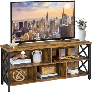 Yaheetech Industrial TV Stand for $125