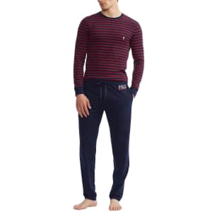 Polo Ralph Lauren Men's Striped Long-Sleeve Sleep T-Shirt for $17