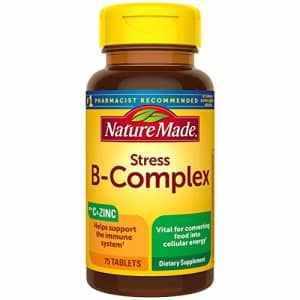 Nature Made Stress B-Complex with Vitamin C and Zinc Tablets, 75 Count (Packaging May Vary) for $7 Nature Made Stress B-Complex with Vitamin C and Zinc Tablets, 75 Count (Packaging May Vary) for $7