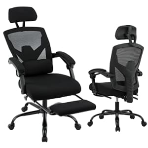 EDX Ergonomic Office Chair, Reclining High Back Mesh Chair, Computer Desk Chair, Swivel Rolling Home for $130