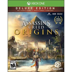 Assassin's Creed Origins Deluxe Edition for Xbox One for $14 Assassin's Creed Origins Deluxe Edition for Xbox One for $14