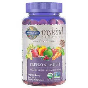 Garden of Life Organics Prenatal Gummy Vitamins Non-GMO, Vegan, Multi-colored, Berry, 120 Count for $26 Garden of Life Organics Prenatal Gummy Vitamins Non-GMO, Vegan, Multi-colored, Berry, 120 Count for $26
