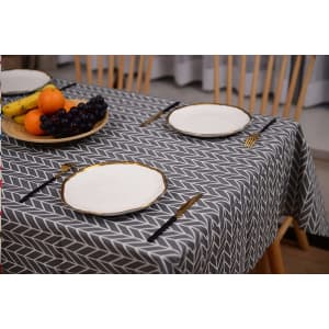 Decmay 55" x 70" Rectangular Patterned Tablecloth for $7 Decmay 55" x 70" Rectangular Patterned Tablecloth for $7