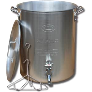 King Kooker 30-Qt. Aluminum Turkey Stock Pot for $87 King Kooker 30-Qt. Aluminum Turkey Stock Pot for $87