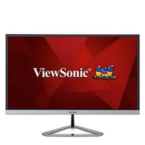 ViewSonic VX2276-SMHD 22 Inch 1080p Frameless Widescreen IPS Monitor with HDMI and DisplayPort for $105