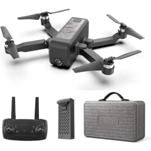HR GPS Foldable Drone with 4K FHD Camera for $35