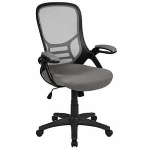 Flash Furniture High Back Light Gray Mesh Ergonomic Swivel Office Chair with Black Frame and for $149