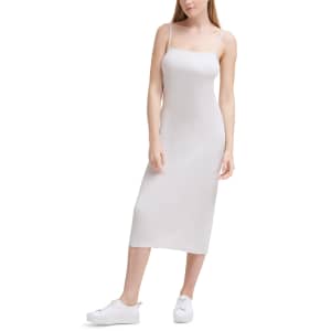 Calvin Klein Jeans Women's 100% Cotton Midi Dress for $26